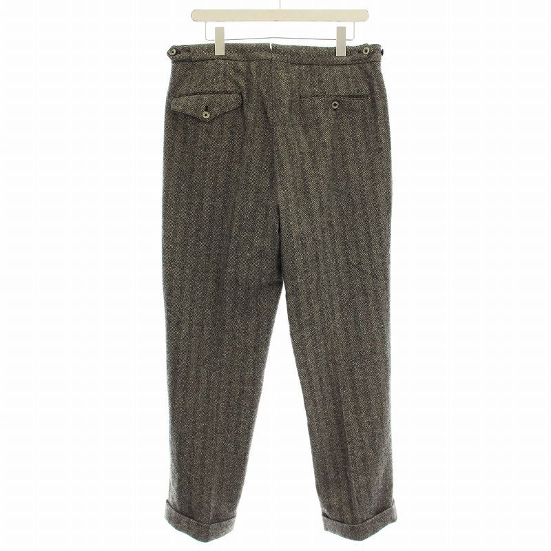 GTA Sergio 千鳥格子　サイズ50 Gta sergio g.t.a パンツ 美品 GTA パンツ SERGIO スラックス 2タック