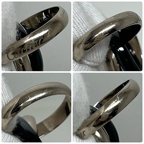 Cartier トリニティ　SM リング　47 CARTIER カルティエ トリニティ リング MM B4234147 750WG