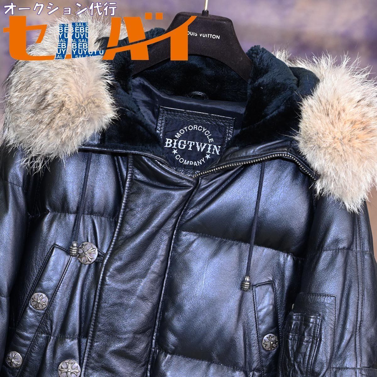 BIG TWIN ビッグツイン レザージャケット 極上品 - ジャケット/アウター BIG TWIN ビッグツイン レザージャケット 極上品 - ジャケット/アウター