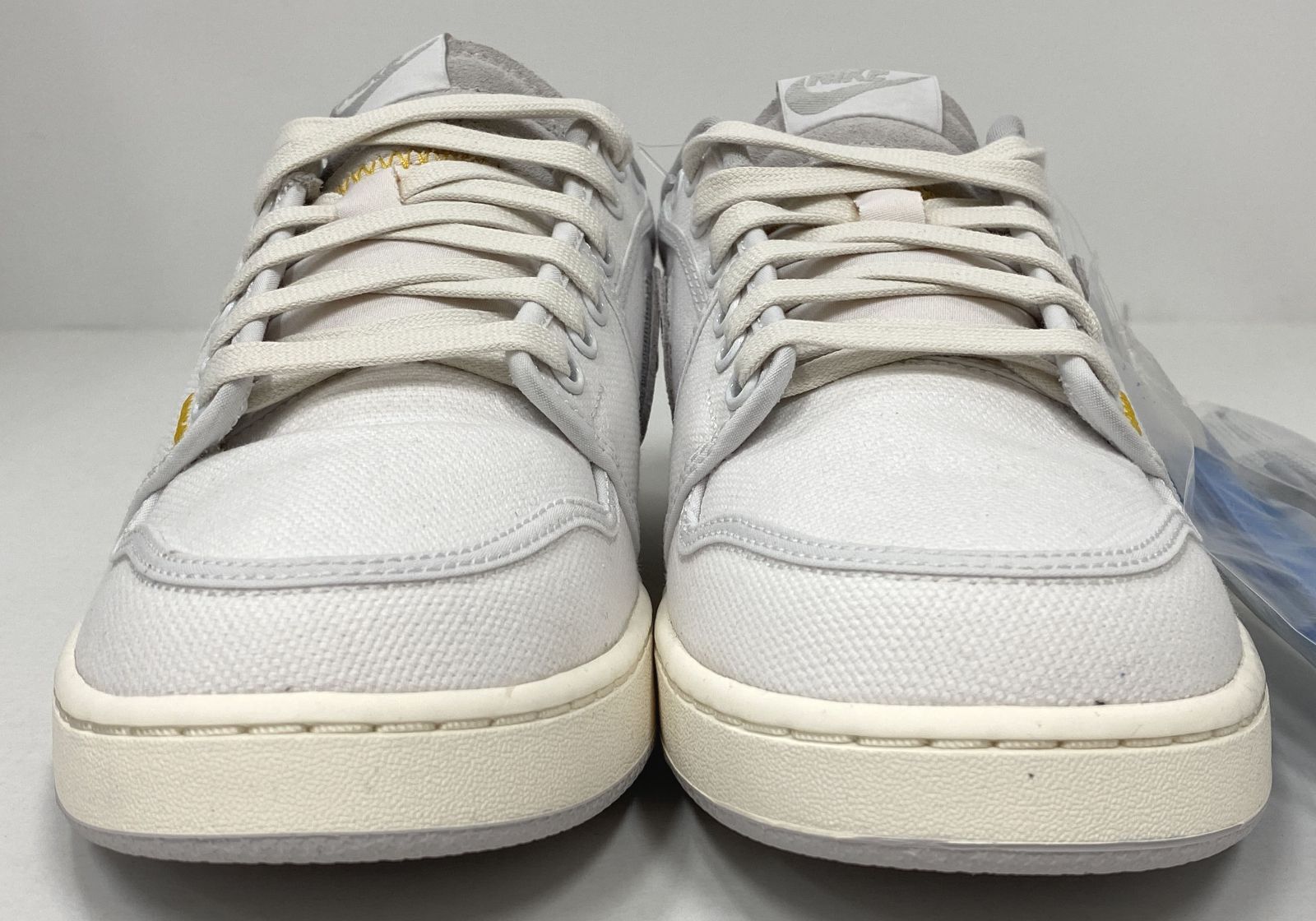 UNION × Nike Air Jordan 1 Low KO "White Canvas" ユニオン × ナイキ エアジョーダン1 ロー KO "ホワイト キャンバス"　27.5cm　スニーカー【中古】【77-20240930-B-238】【併売商品】