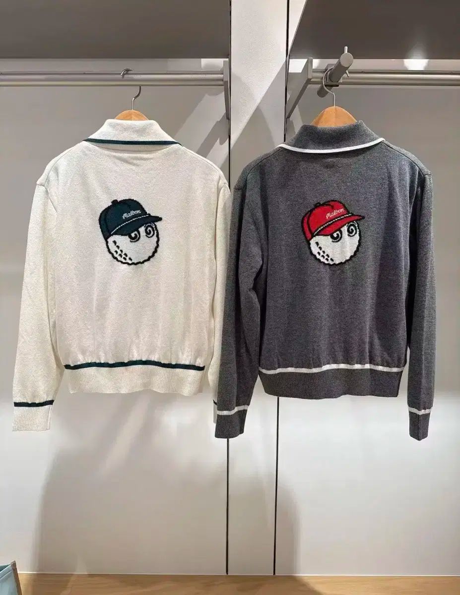 マルボンゴルフ レディース 防風ニットカーディガン