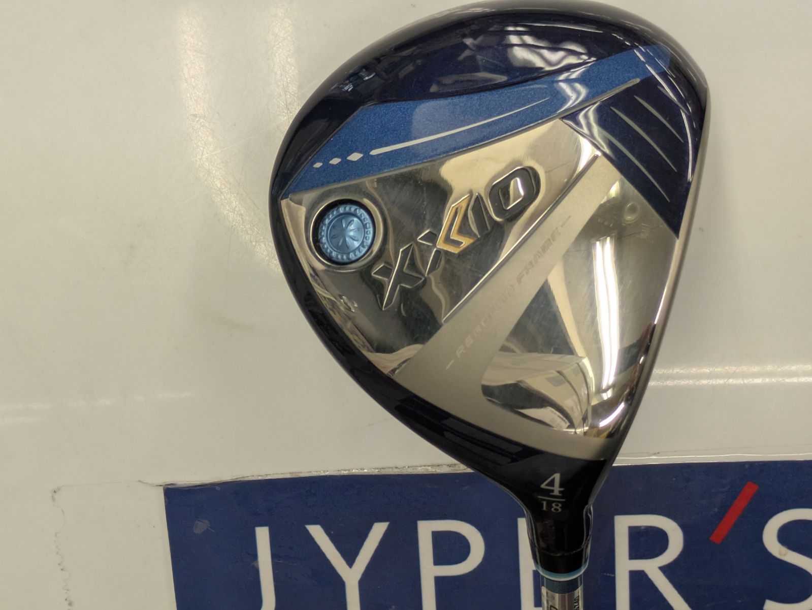 Ld FW 品 試打済 レディース ヘッドカバー無し XXIO13 ゼクシオ 13 レディス フェアウェイウッド 4W 18° ブルー右用 ゼクシオ MP1300L ﾌﾚｯｸｽ L モデル 日本 葛西店