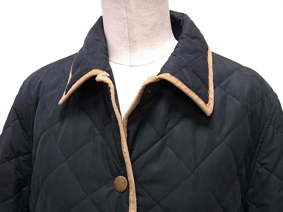 90s☆RALPH LAUREN ラルフローレン キルティングコート 中綿入り