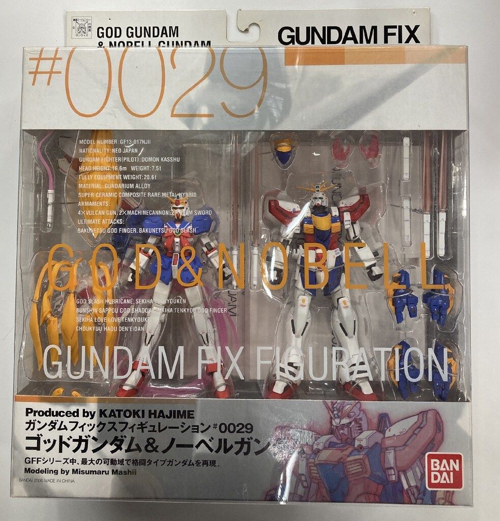バンダイ GFF 機動武闘伝Gガンダム ゴッドガンダム-ノーベルガンダム 0029