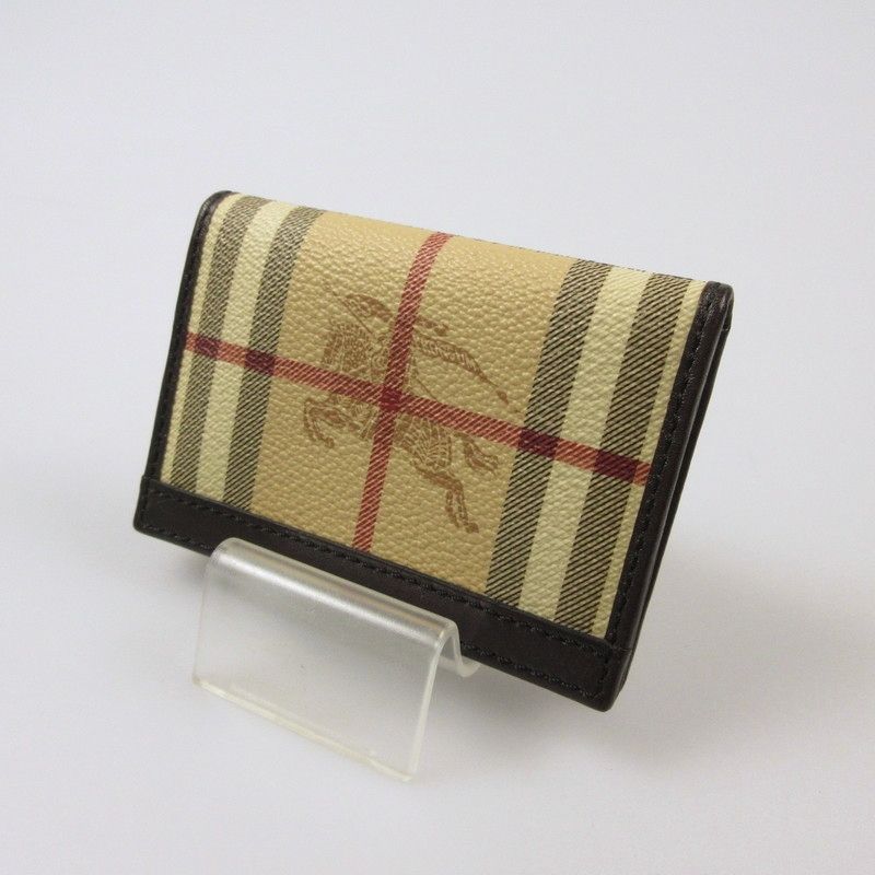 姫路東店】 中古 BURBERRY | バーバリー カードケース ノバ