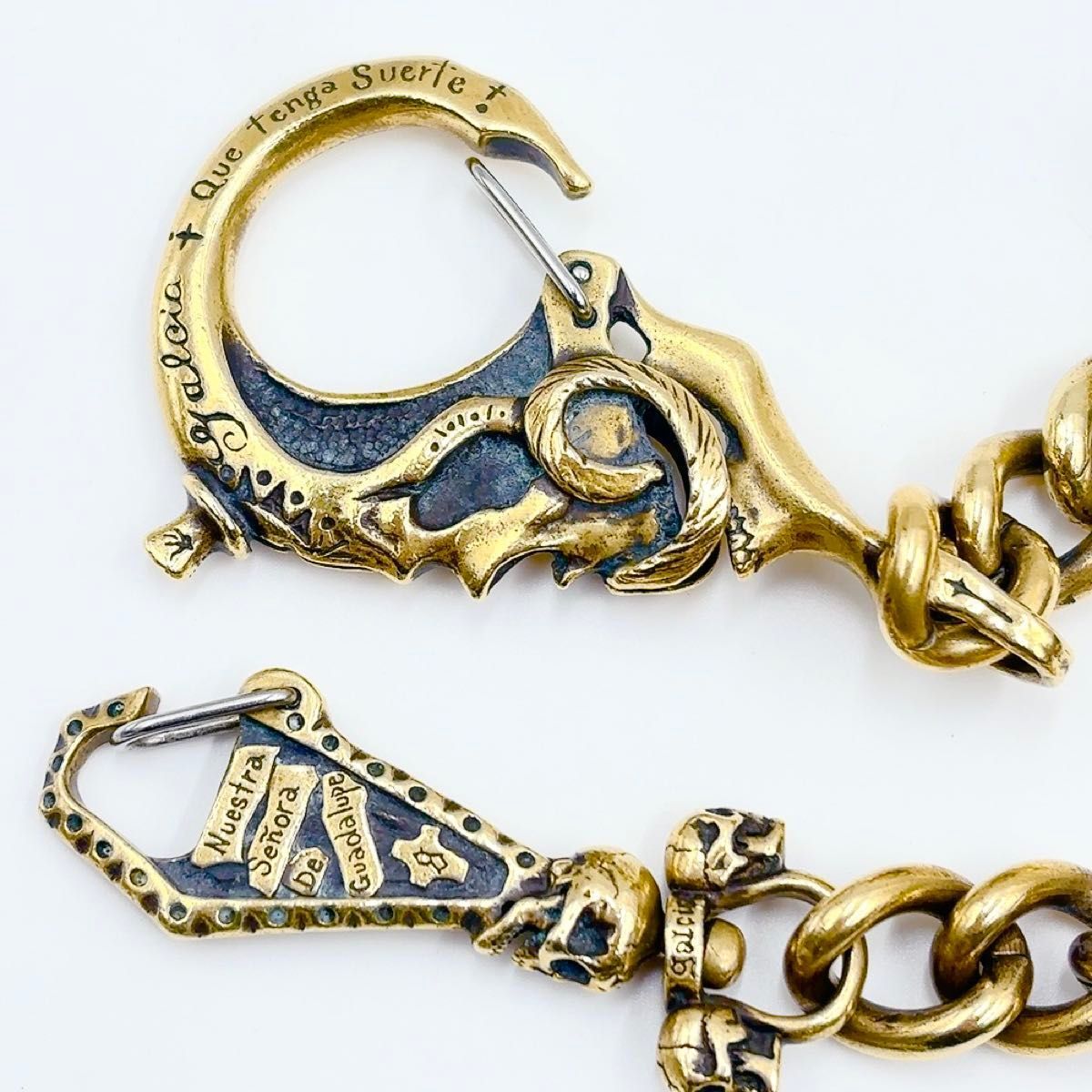 ガルシア galcia BRASS WALLET CHAIN ブラス 真鍮 ウォレットチェーン