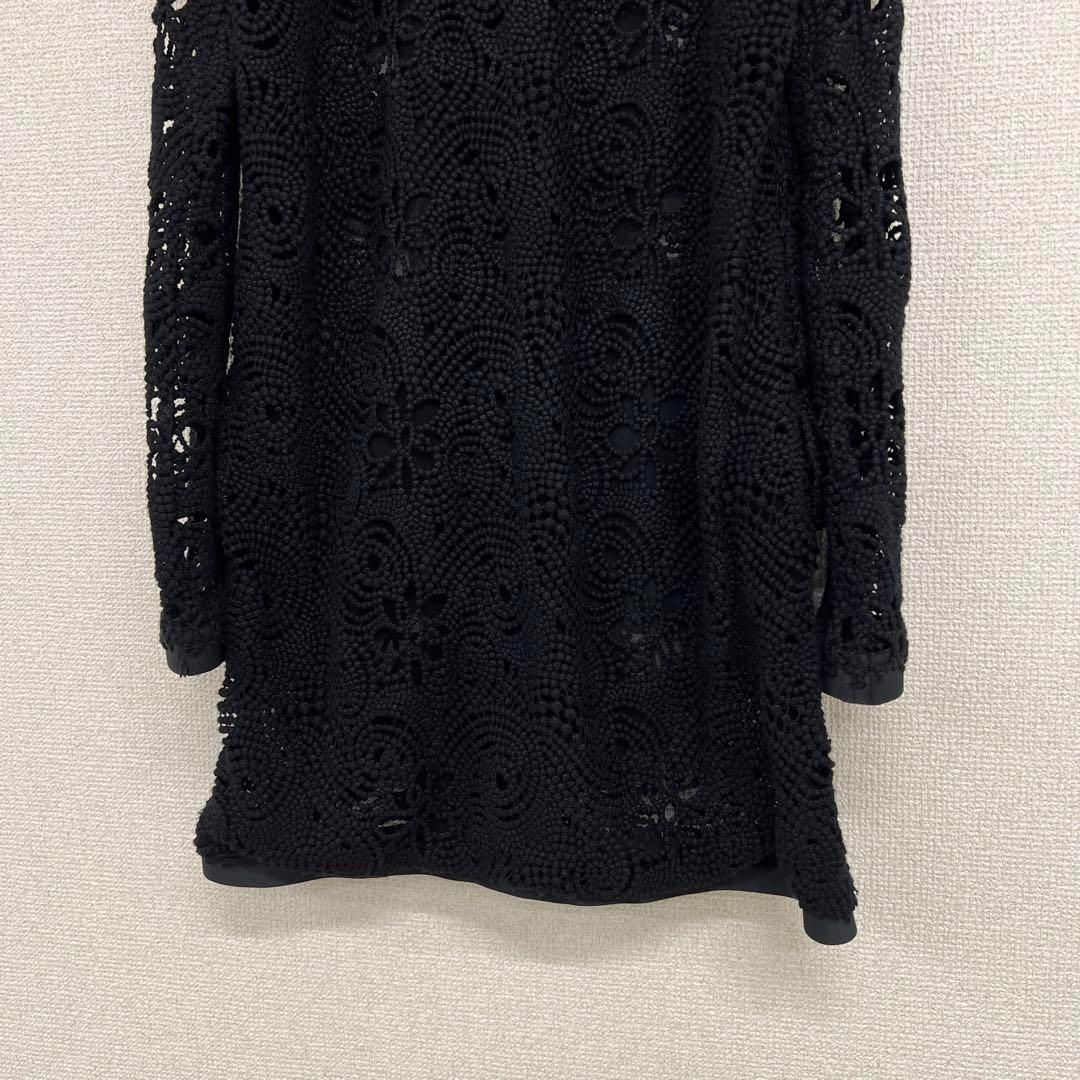 ERMANNO SCERVINO エルマンノシェルヴィーノ レース コート ロング