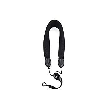 D Addario WoodWinds ダダリオ ストラップ ソプラノ-アルトサックス用 Padded Neck Strap かぎ形フック パッド入り SJA12 Black 正規品