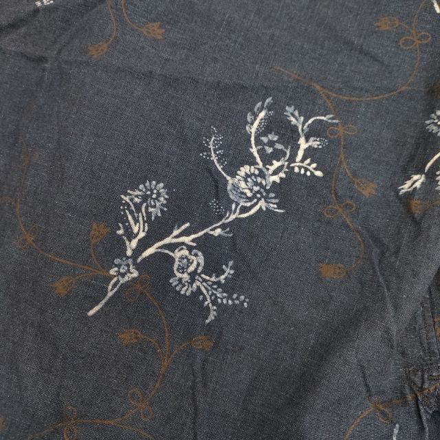 45R/45rpm 春まちプリントのフリルブラウス 定価46200円 ブラウス  