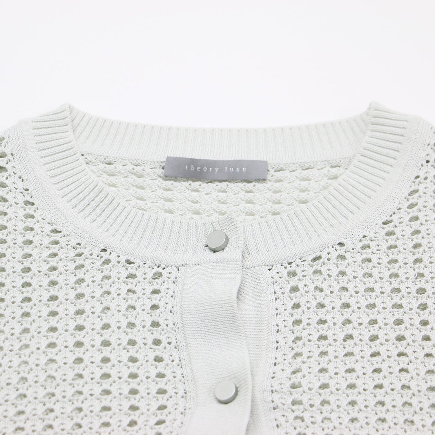 theory luxe アイレットカーディガン　Suffork Cecile theory luxe アイレットカーディガン Suffork Cecile