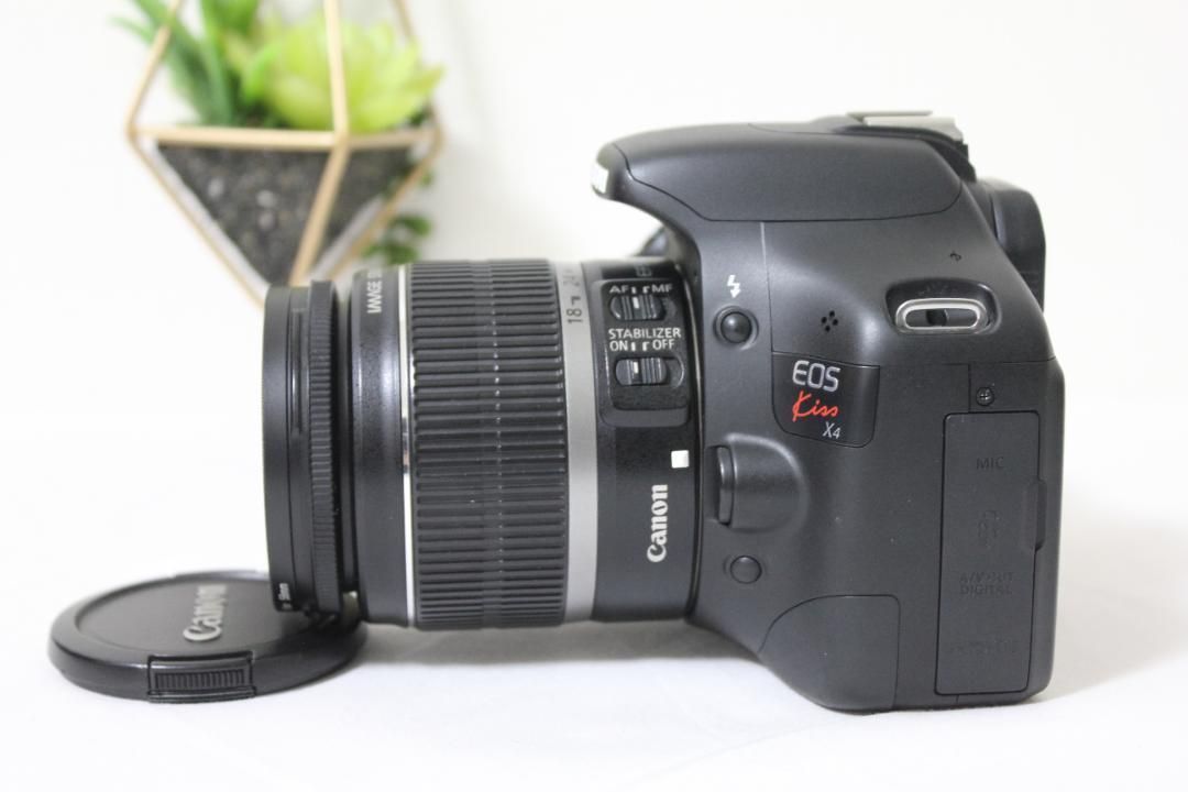 Canon EOS Kiss X4 ダブルズームセット 美品✨ 一眼レフカメラ - メルカリ