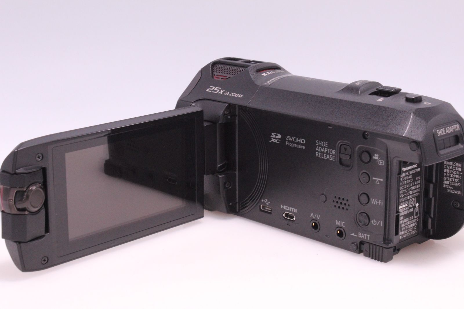 HC-WX970M-K 4Kビデオカメラ