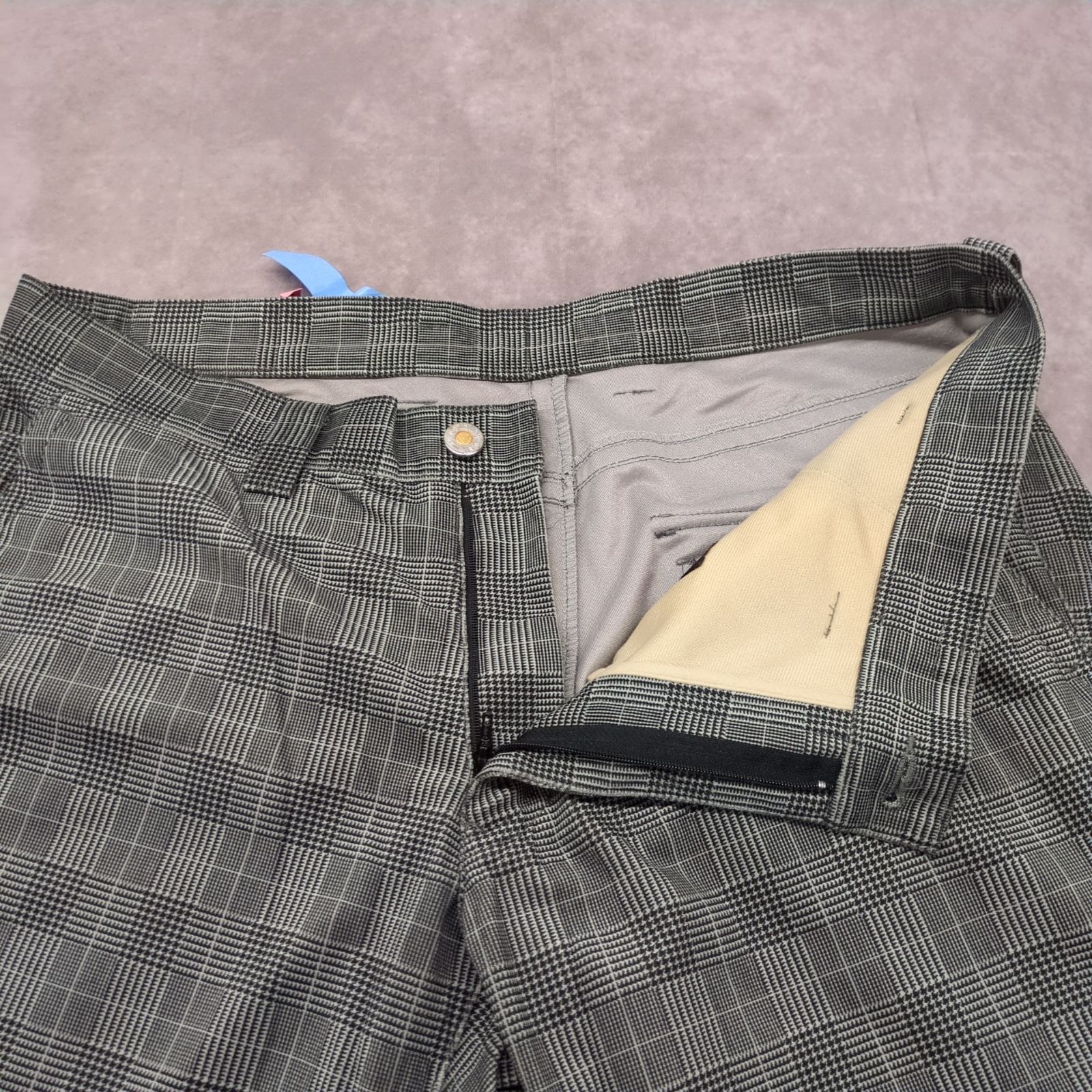 サイズ：M CALLAWAY キャロウェイ  コットン混 ストレッチパンツ グレンチェック柄 グレー系 [240101415458] ゴルフウェア メンズ ストスト 楽天市場】CALLAWAY キャロウェイ コットン混 ストレッチパンツ