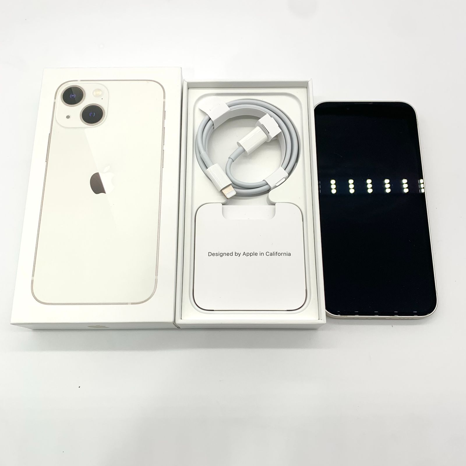 iPhone 13 mini スターライト128GB SIMフリー海外版 - スマートフォン 
