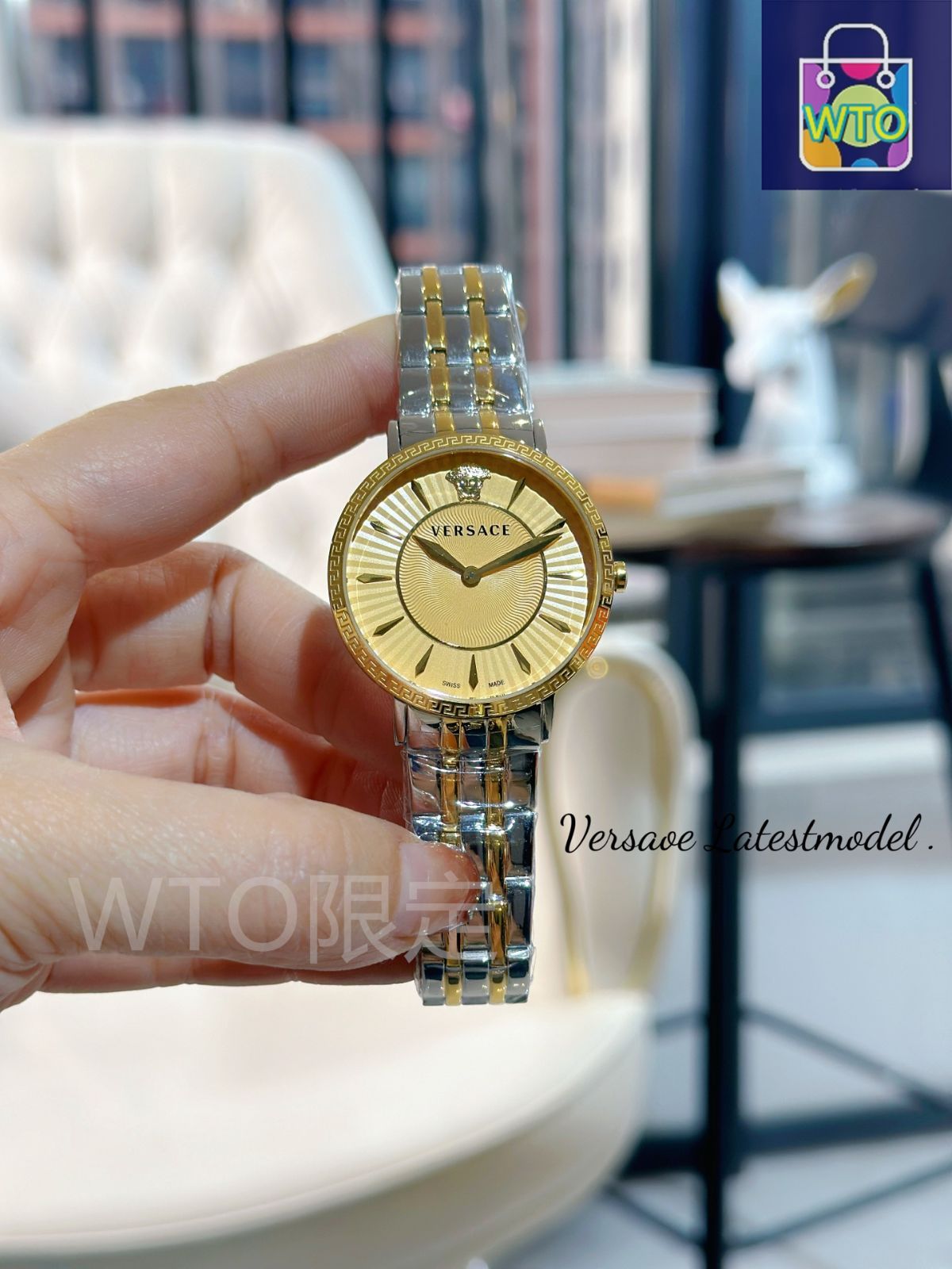 今日WTO】VERSACE GRECA CHIC Series Watch ヴェルサーチ-WTO