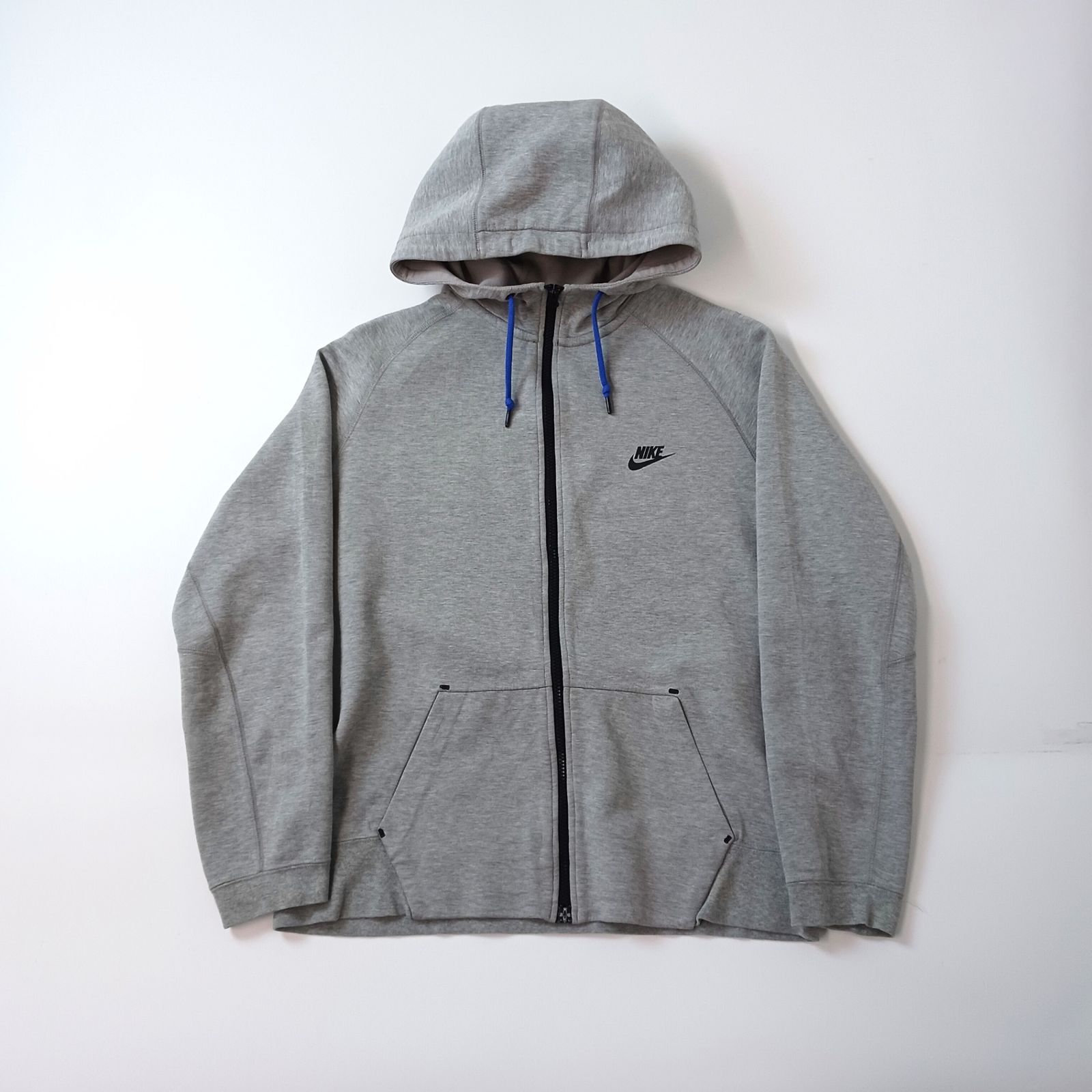 NIKE ナイキ フルジップパーカー スウェット グレー L