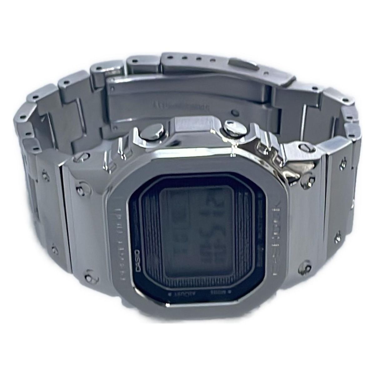 CASIO カシオ 腕時計 G-SHOCK GMW-B5000D-1JF ボーイズ フルメタル タフソーラー モバイルリンク 5000シリーズ グレー