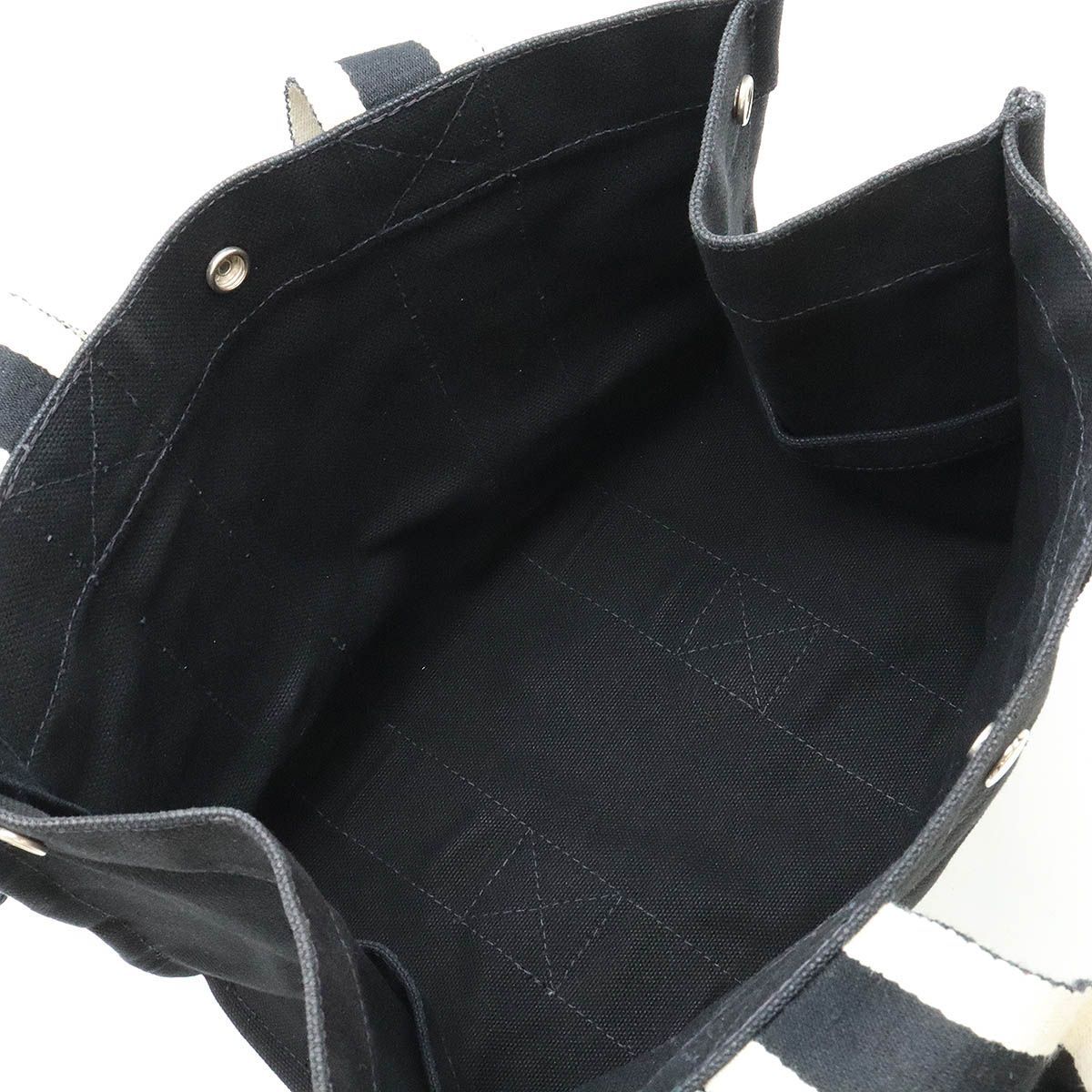 【美品】HERMESエルメス ボラボラPMキャンバストートバッグ ポーチ付き黒白 2025年最新】Yahoo!オークション -エルメス ボラボラpm