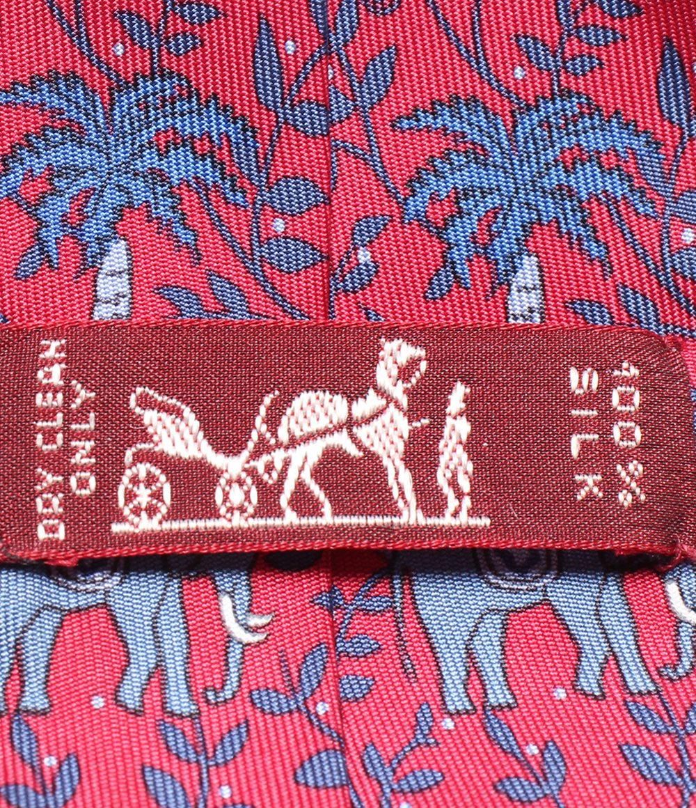 HERMES エルメス ネクタイ メンズ 美品 シルク100％ シルク 339301T