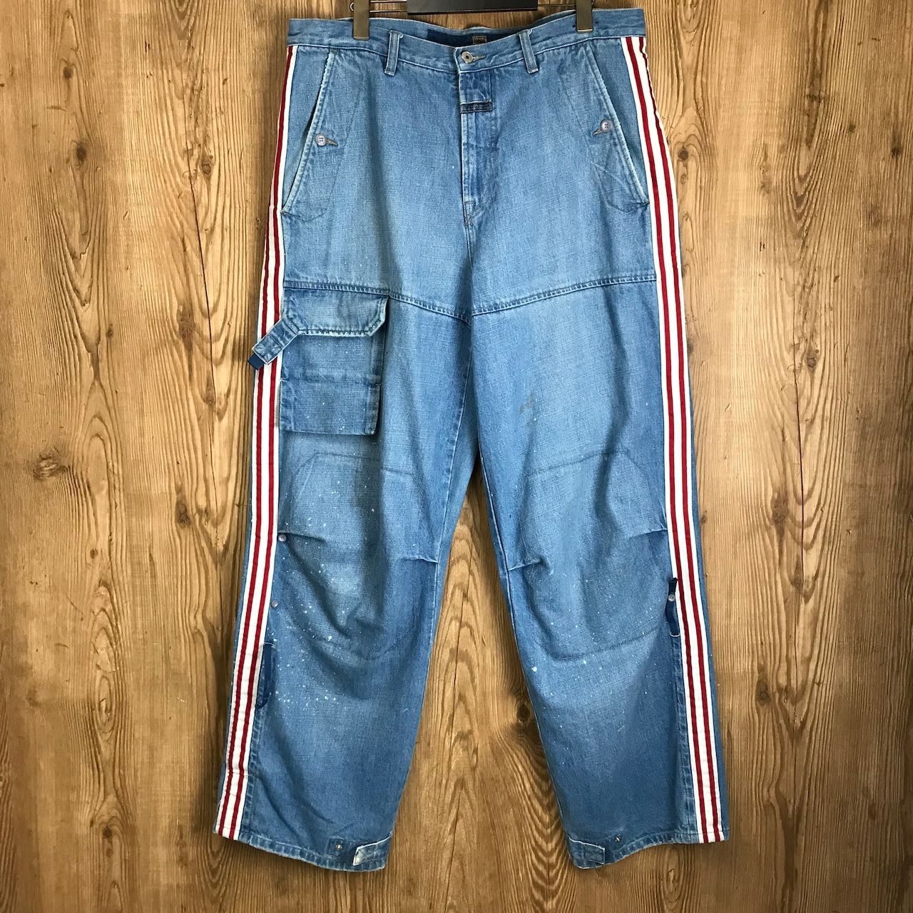 90s Marithe Francois Girbaud Shuttle Pants マリテフランソワジルボー シャトルパンツ サイズ36  メンズXL位 ビッグサイズ デニムパンツ ジーパン バギーパンツ 90年代 ヒップホップ 古着 s24072719 - メルカリ