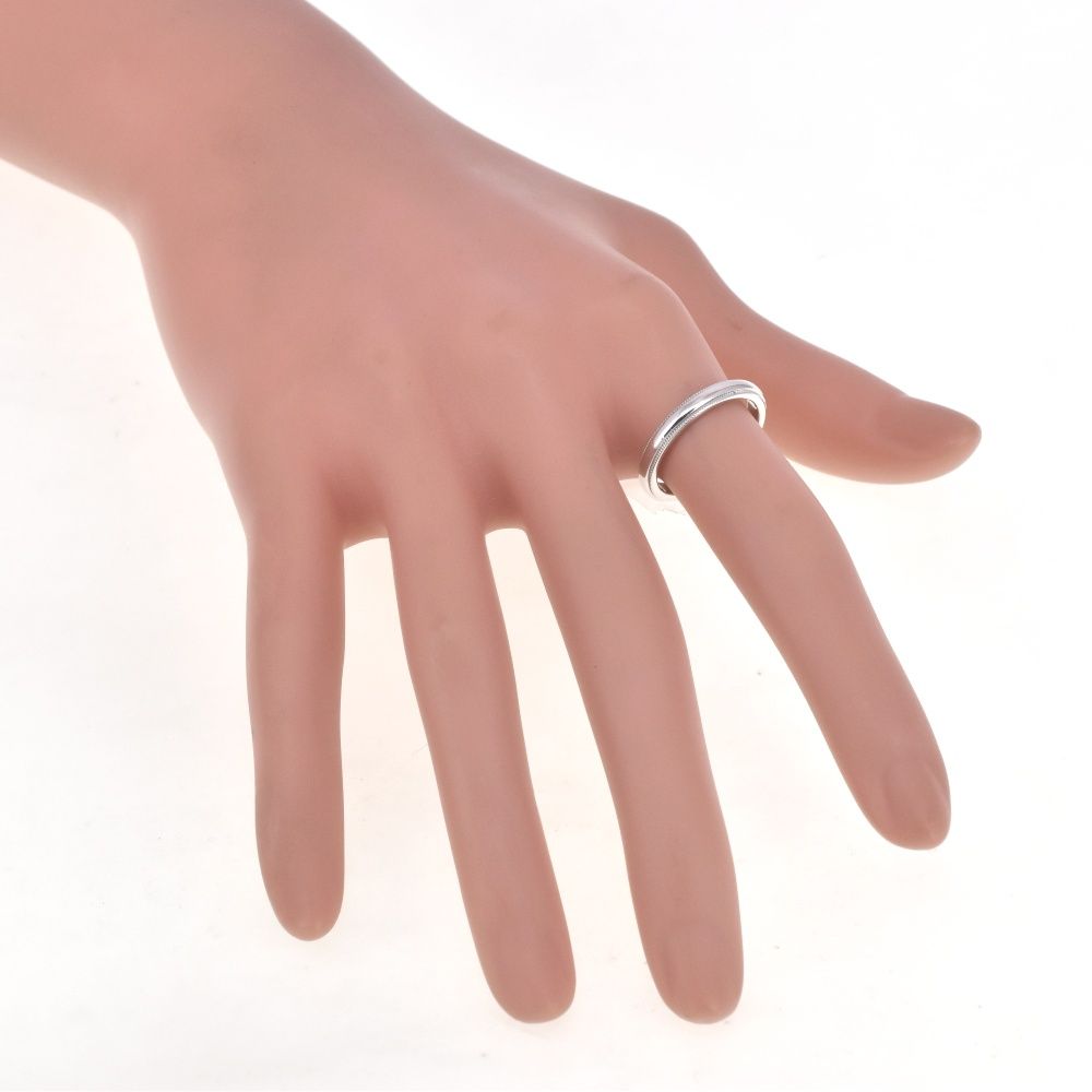 ティファニー TIFFANY&Co. ミルグレイン リング サイズ53/JP13