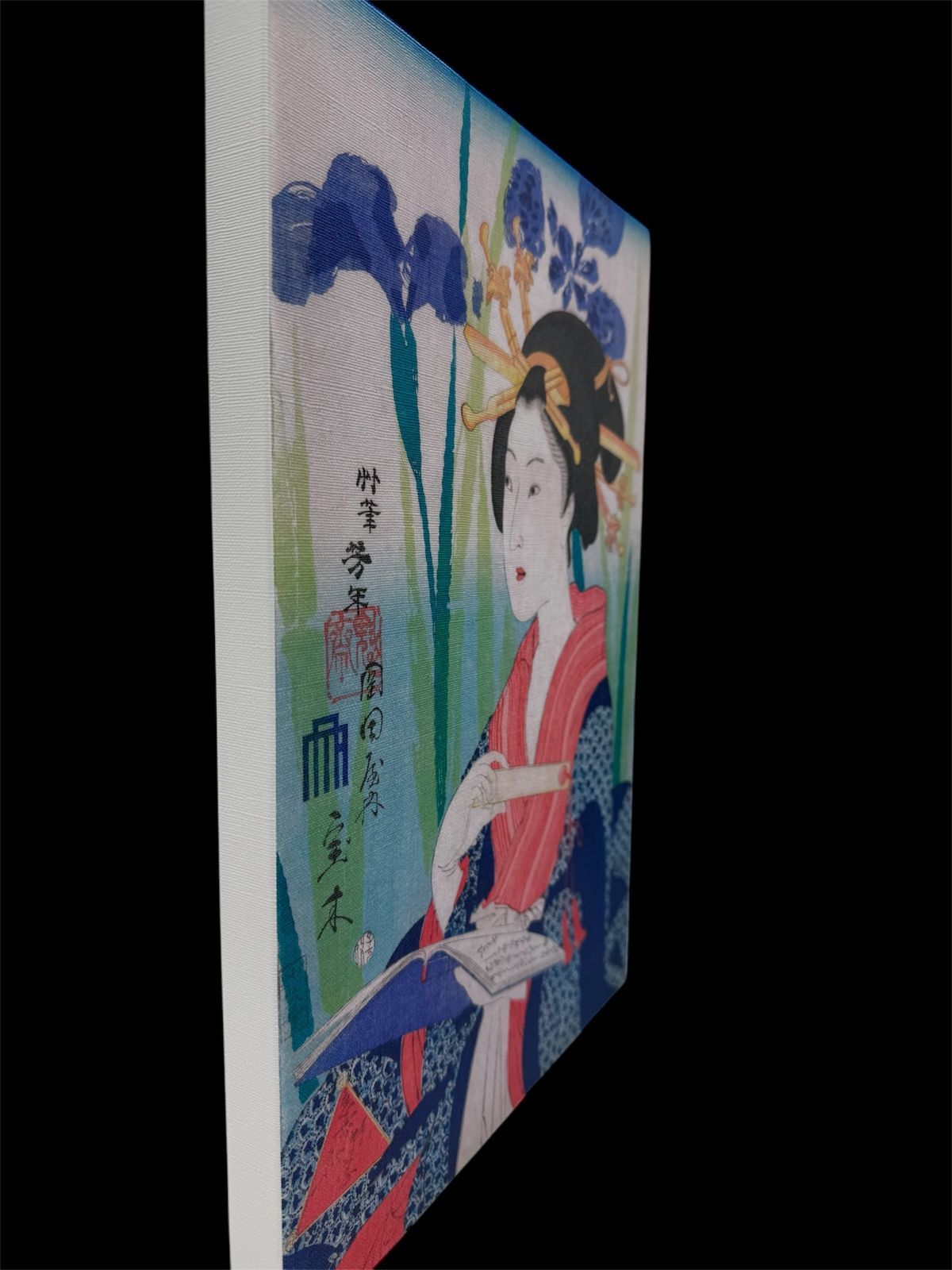 木製パネルアート 河鍋暁斎 (かわなべ きょうさい) - メルカリ