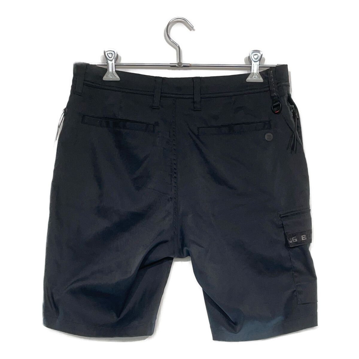 BRIEFING ブリーフィング ハーフパンツ 近年モデル ロゴベルト 黒 BRIEFING ブリーフィング ハーフパンツ 近年モデル ロゴベルト 黒