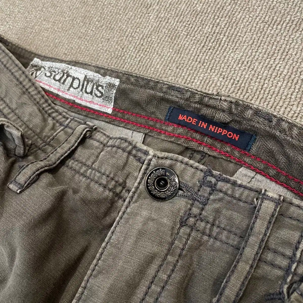 surplus サープラス y2k カーゴ パンツ