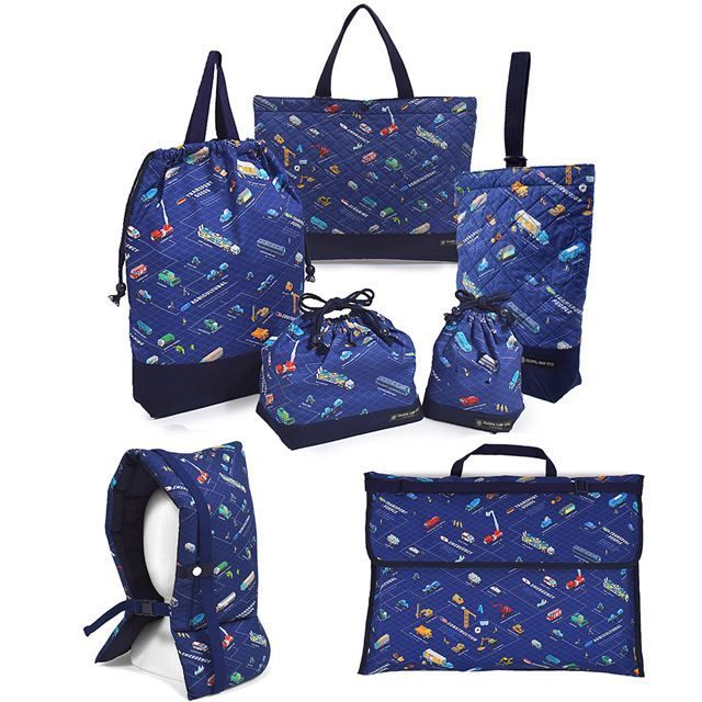 COLORFUL CANDY STYLE 新品 入学準備 7点セット クルマ社会の交通