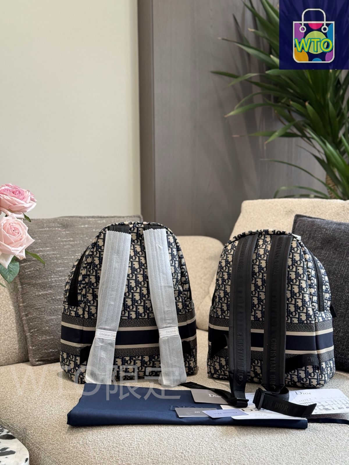 今日特価】Dior Travel Backpack ディオール トラベル バック