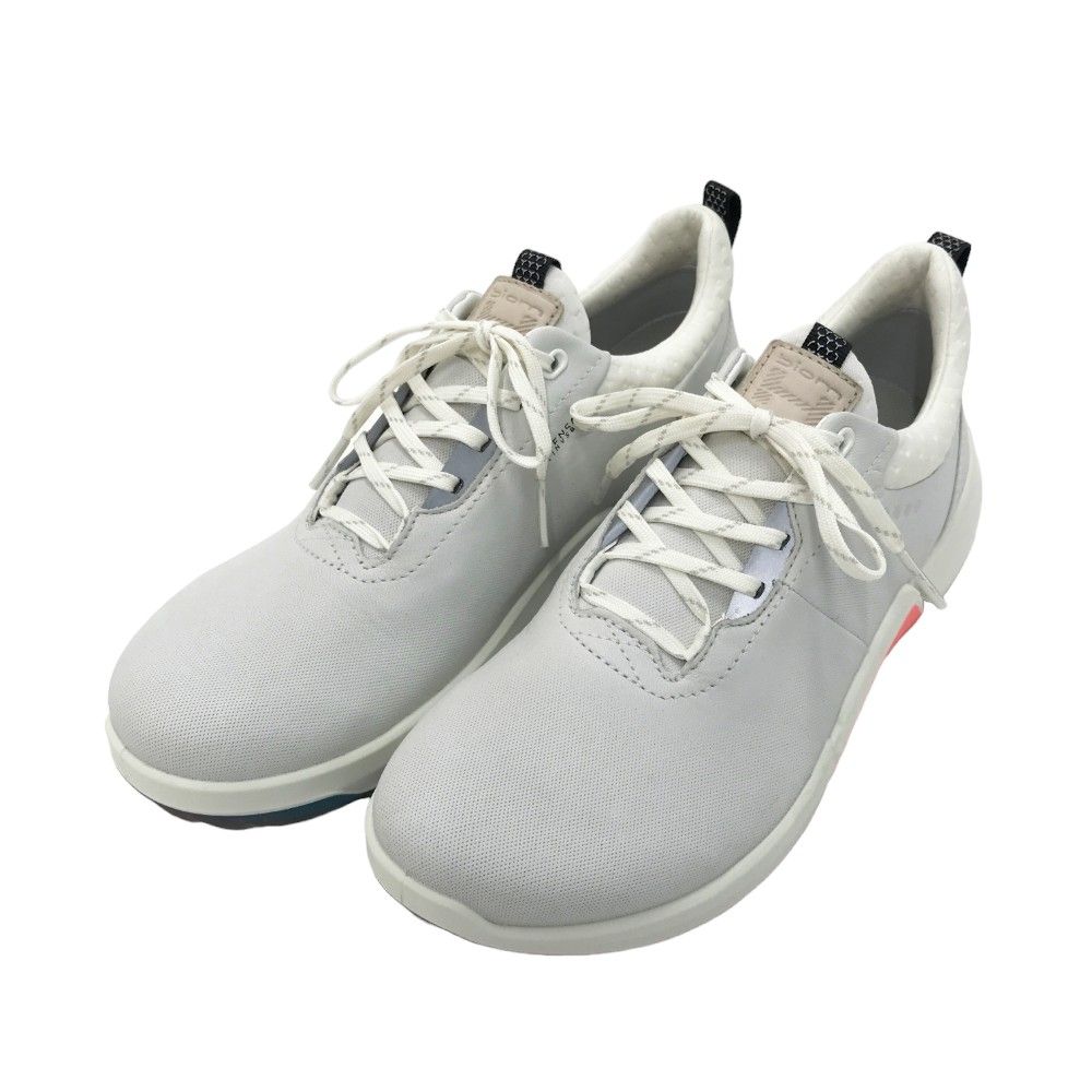 ECCO ゴルフシューズ ホワイト 37 エコー♡スパイクレス ゴルフ