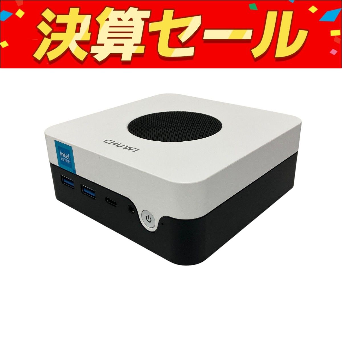CHUWI LarkBox X ミニ PC Intel N100 12GB SSD 512GB Windows 11 Home 良好 T9989809