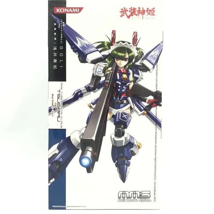KONAMI - 武装神姫 サンタクロース型MMS ツガル Blue Xmas バージョン 武装神姫 サンタ型MMS ツガル Blue Xmas ver. レビュー - YO