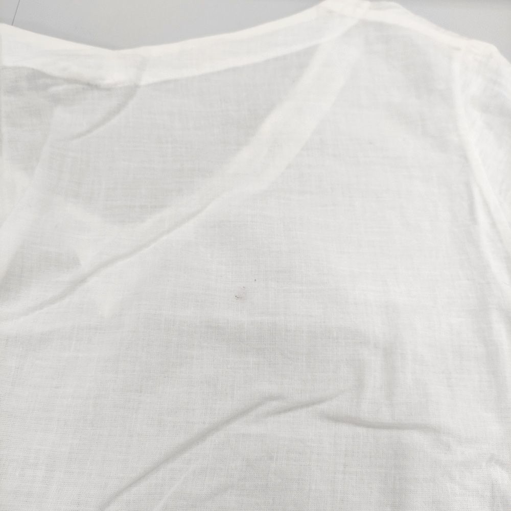 45R/45rpm 布帛×天竺カットワークTシャツ ブラウス 定価22000円