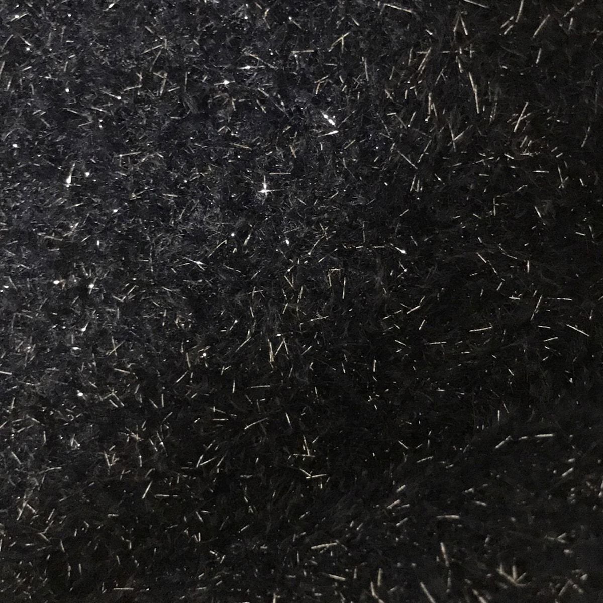  PLS T PLST プラステ カーディガン サイズM レディース - 黒 長袖 ラメ 長袖 カーディガン ボレロ アンサンブル