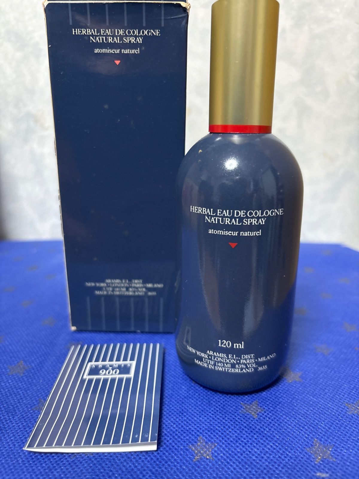 アラミス900ハーバルオーデコロンナチュラルスプレー120ml未使用