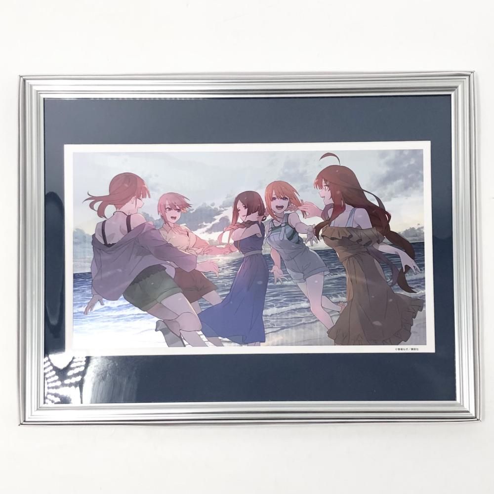 週刊少年マガジン 五等分の花嫁 メタリック複製原画 五等分の花嫁