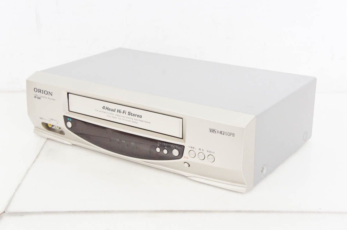ORIONオリオン ビデオカセットレコーダー VHSビデオデッキ HF-20KR