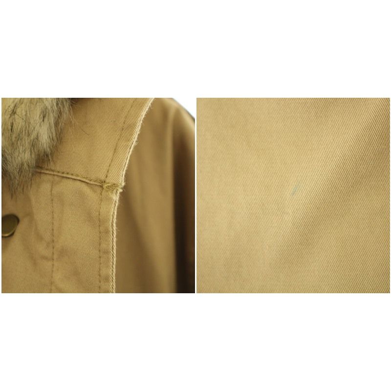 SNIDEL モッズコート swfc195014 ブラック スナイデル SNIDEL(スナイデル) / モッズコート/1/コットン/BLK/SWFC195014
