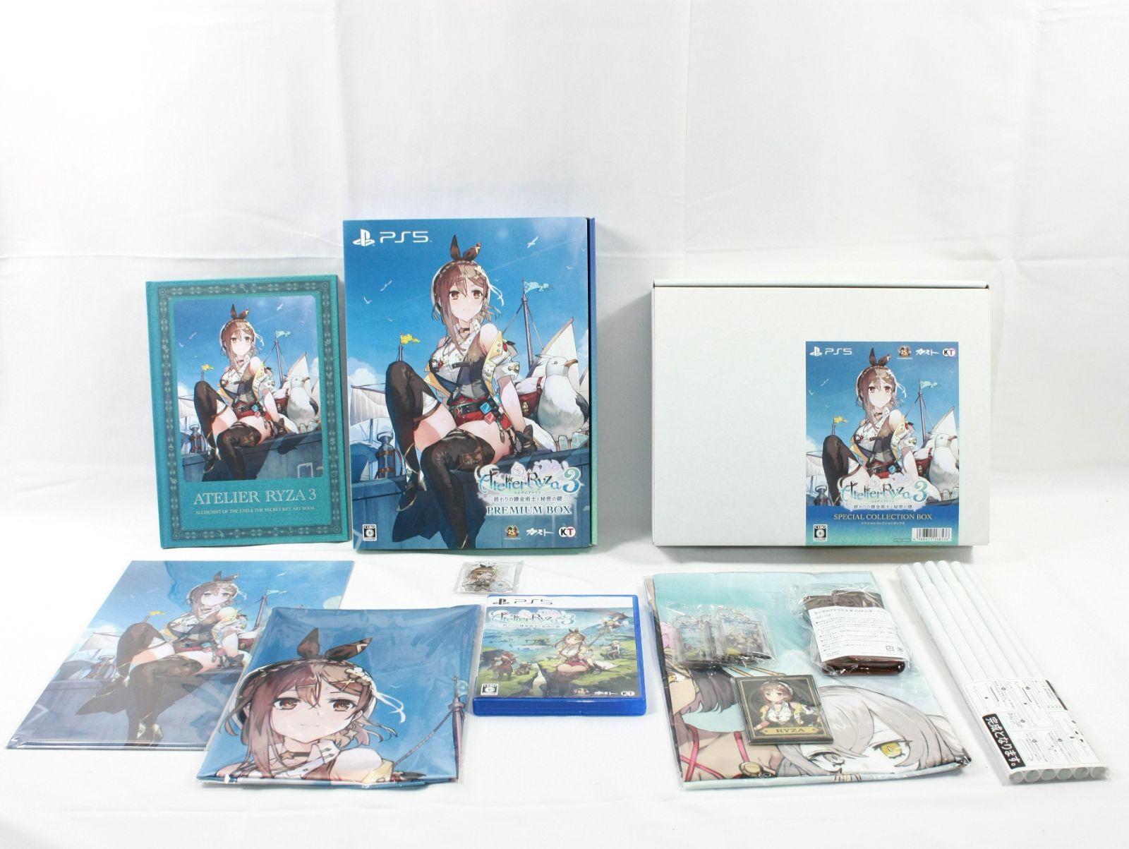 PS5 ライザのアトリエ3 スペシャルコレクションボックス 未開封 中古
