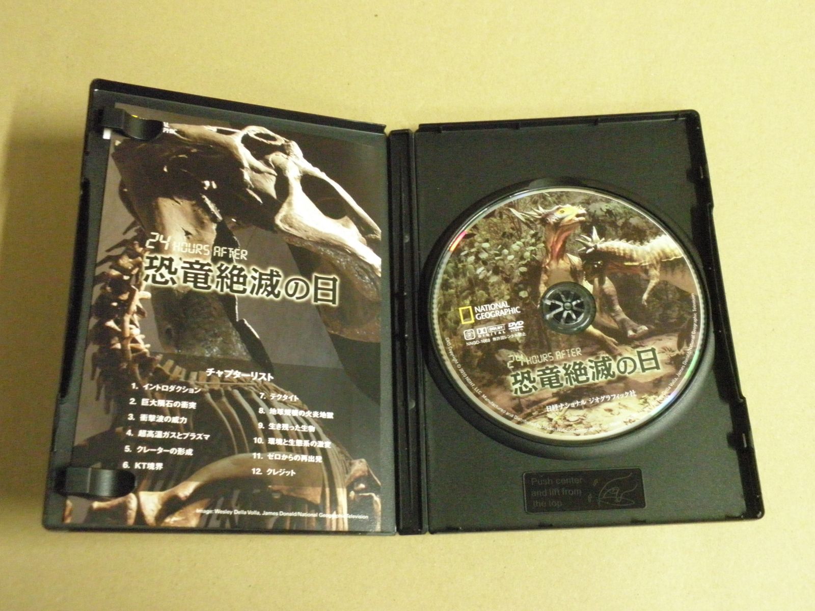 DVD】ナショナル ジオグラフィック 恐竜絶滅の日 - メルカリ