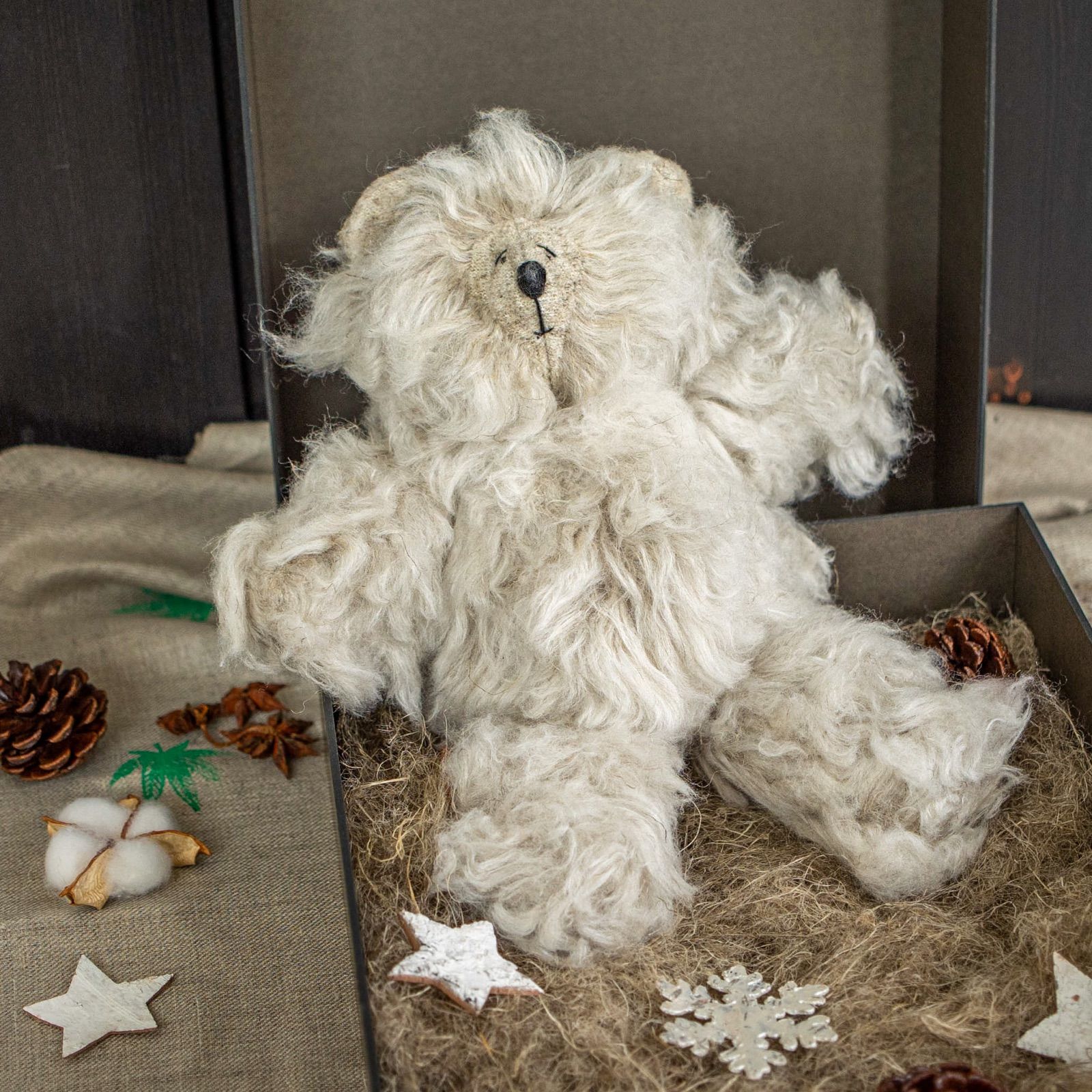 HEMP FUR 大麻 ファーくまさんのぬいぐるみ - メルカリ