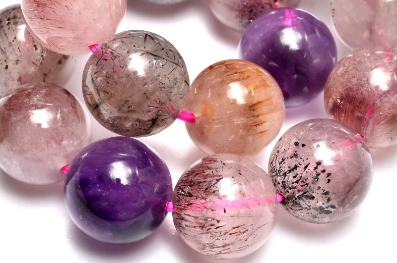 １点物 上質 マルチ スーパーセブン 11mm ブレスレット パワーストーン 天然石 _MA9482 NEXPOTALLINN_EU