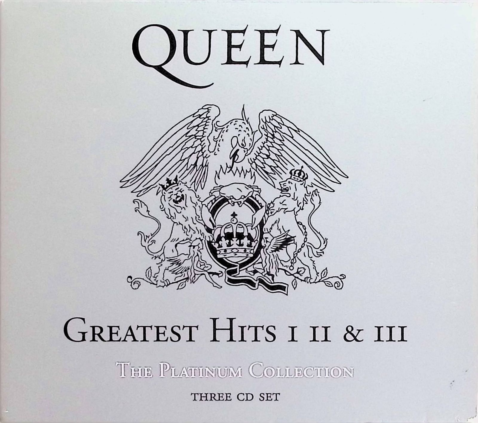 QUEEN プラチナム・コレクション 3枚組　ギターフィギュア付【新品未使用】 QUEEN プラチナム・コレクション 3枚組 ギターフィギュア付【新品未