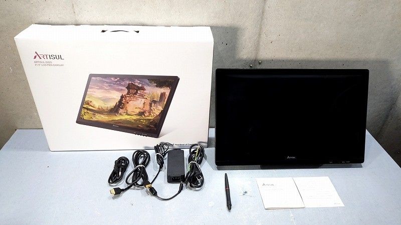 状態良好 Artisul アーティスル 21.5インチ 液晶ペンタブレット Artisul D22S 
