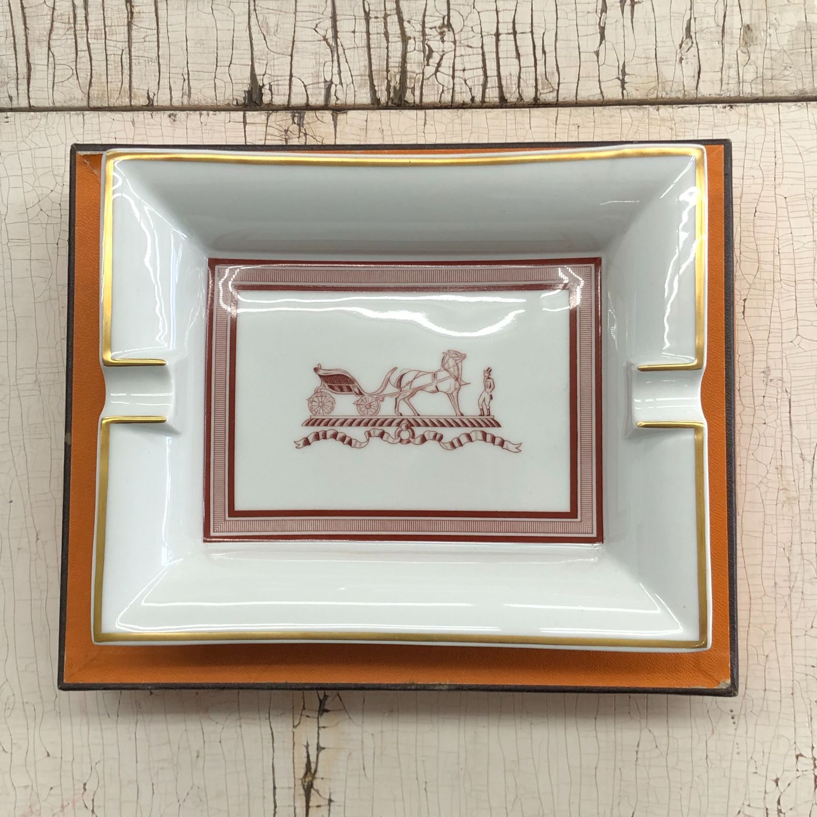 エルメス 灰皿 鳥トレイ 皿 食器 Hermes エルメス ミニ灰皿 2 キリン