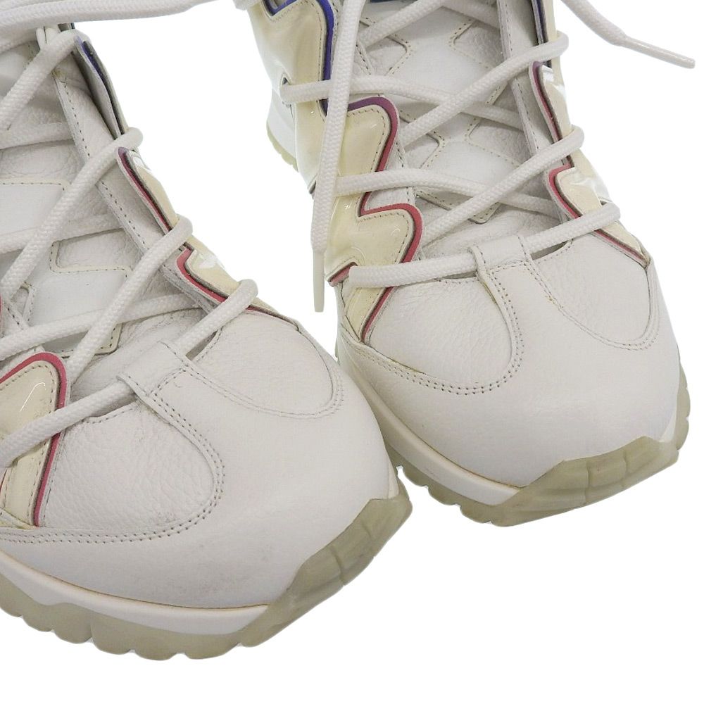 【美品】LOUIS VUITTON Zig Zag ジグザグ ラインスニーカー白 Louis Vuitton Sneakers Size 42. 5 EU