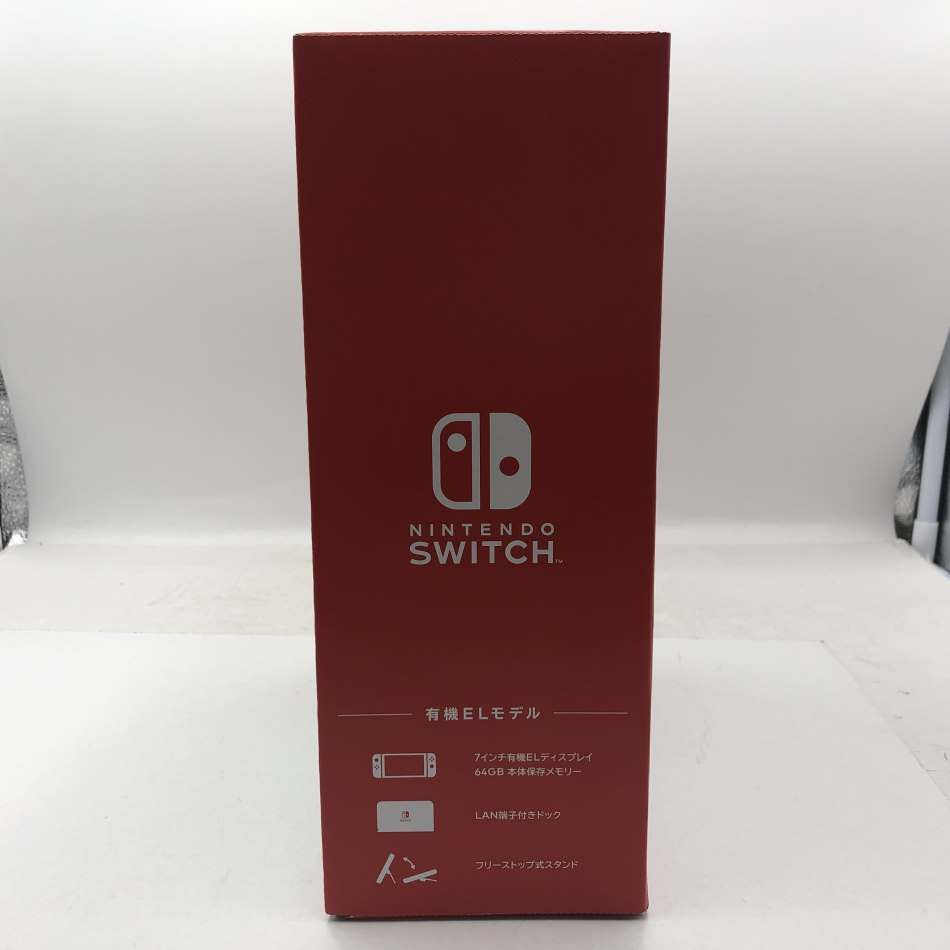 01w-0767 〇 未使用品 Nintendo Switch (有機ELモデル) HEG-S
