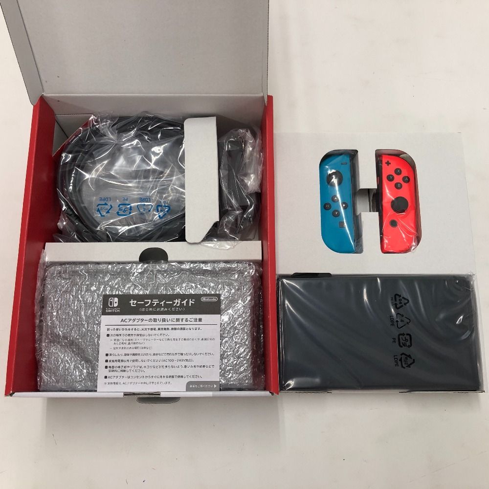 Nintendo Switch - 任天堂 ニンテンドースイッチネオンカラー 中古美品 任天堂 ニンテンドー スイッチ ネオンカラー◇本体 Nintendo