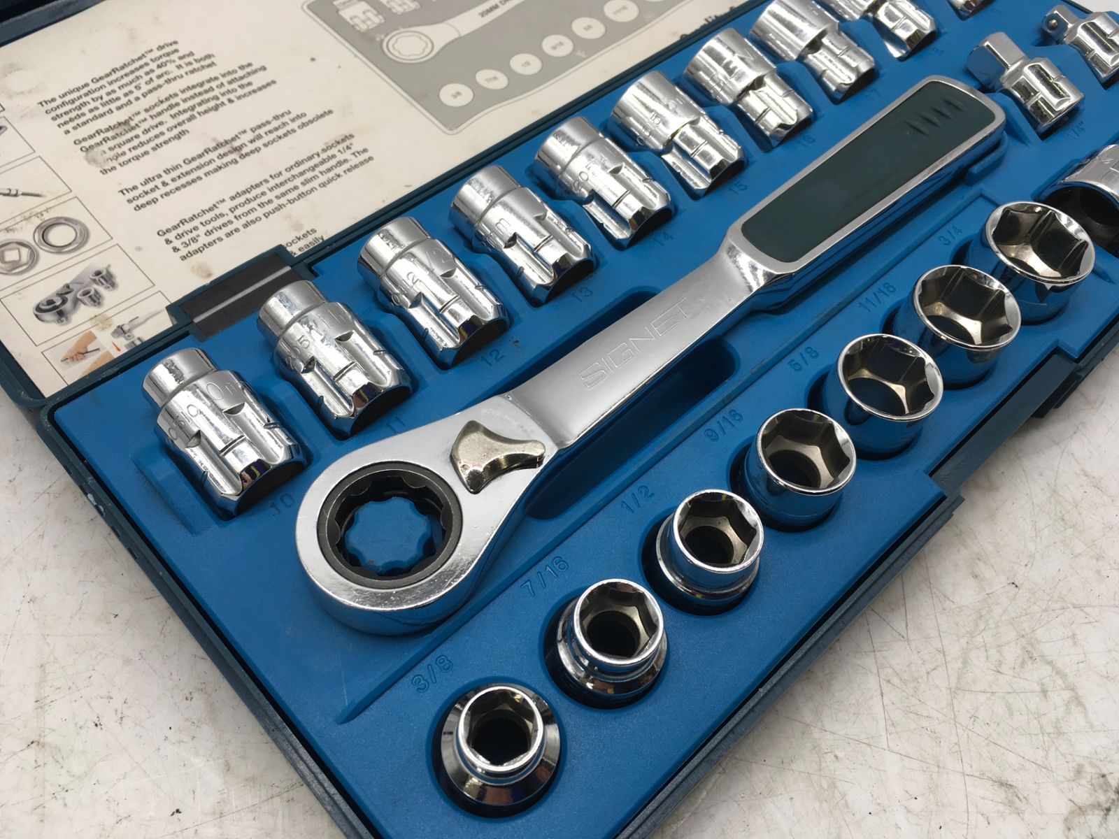 品 SIGNET シグネット ボルテックスソケットセット 10-19MM 3 8 -3 4 20675 IT42QSI633PQ エコツール岡崎インター店 M02